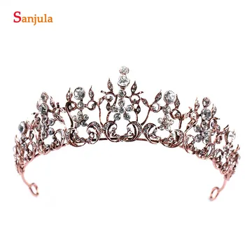 Vintage Retro Baroque Crystal Crowns For Brides Princess Head Tiara Wedding Headband T015
Vintage Retro Baroque Crystal Crowns For Brides Princess Head Tiara Wedding Headband T015