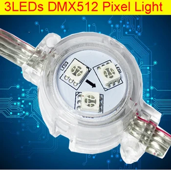 DC12V 30mm IP67 waterproof outdoor led pixel full color changeable DMX512 LED Poing light 5050 led pixel light with power adapte
DC12V 30mm IP67 waterproof outdoor led pixel full color changeable DMX512 LED Poing light 5050 led pixel light with power adapte