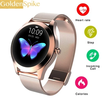 Top Fashion Smart Watch Women KW10 IP68 waterproof Multi-sports modes Pedometer Heart Rate Fitness Bracelet for Lady Girl
Top Fashion Smart Watch Women KW10 IP68 waterproof Multi-sports modes Pedometer Heart Rate Fitness Bracelet for Lady Girl