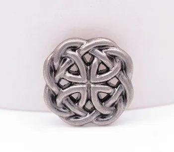 10X 19*19mm Antique Sliver Western Cowboy Celtic Knot Conchos For Saddles Headstall Bridle Leathercraft Decor
10X 19*19mm Antique Sliver Western Cowboy Celtic Knot Conchos For Saddles Headstall Bridle Leathercraft Decor