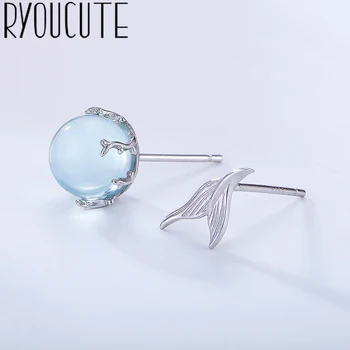 Fashion Silver Color Mermaid Tail Earrings for Women Trendy Ladies Fish Earrings Female Statement Party Jewelry Gift 
Fashion Silver Color Mermaid Tail Earrings for Women Trendy Ladies Fish Earrings Female Statement Party Jewelry Gift