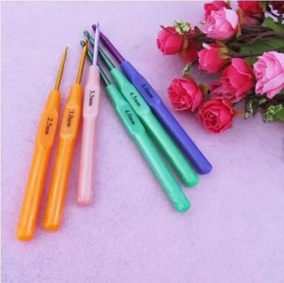 6pcs Multicolor Knitting Needles Plastic Handle Aluminum Crochet Hooks Template Knit Needles Weave DIY Crafts
6pcs Multicolor Knitting Needles Plastic Handle Aluminum Crochet Hooks Template Knit Needles Weave DIY Crafts