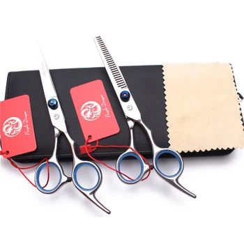 1Pair 6.5" 18.5cm Purple Dragon JP Stainless Professional Barber Scissors Straight Shears Thinning Scissors Hair Scissors Z1001
1Pair 6.5" 18.5cm Purple Dragon JP Stainless Professional Barber Scissors Straight Shears Thinning Scissors Hair Scissors Z1001
