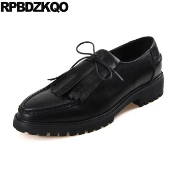 Pointed Toe Brand Men Oxfords Shoes Handmade Genuine Leather Casual Spring Tassel Runway European Pointy Creepers Lace Up Black
Pointed Toe Brand Men Oxfords Shoes Handmade Genuine Leather Casual Spring Tassel Runway European Pointy Creepers Lace Up Black