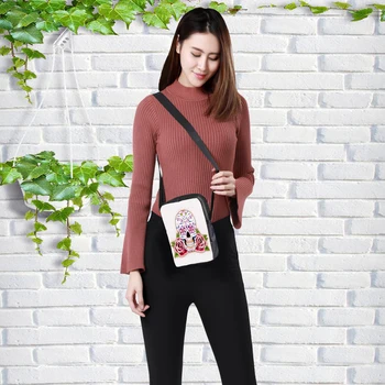 CROWDALE Women Messenger Bags Punk Skull Creative printing Crossbody Bags for Bolsa Mini Canvas Shoulder Travel Bag
CROWDALE Women Messenger Bags Punk Skull Creative printing Crossbody Bags for Bolsa Mini Canvas Shoulder Travel Bag