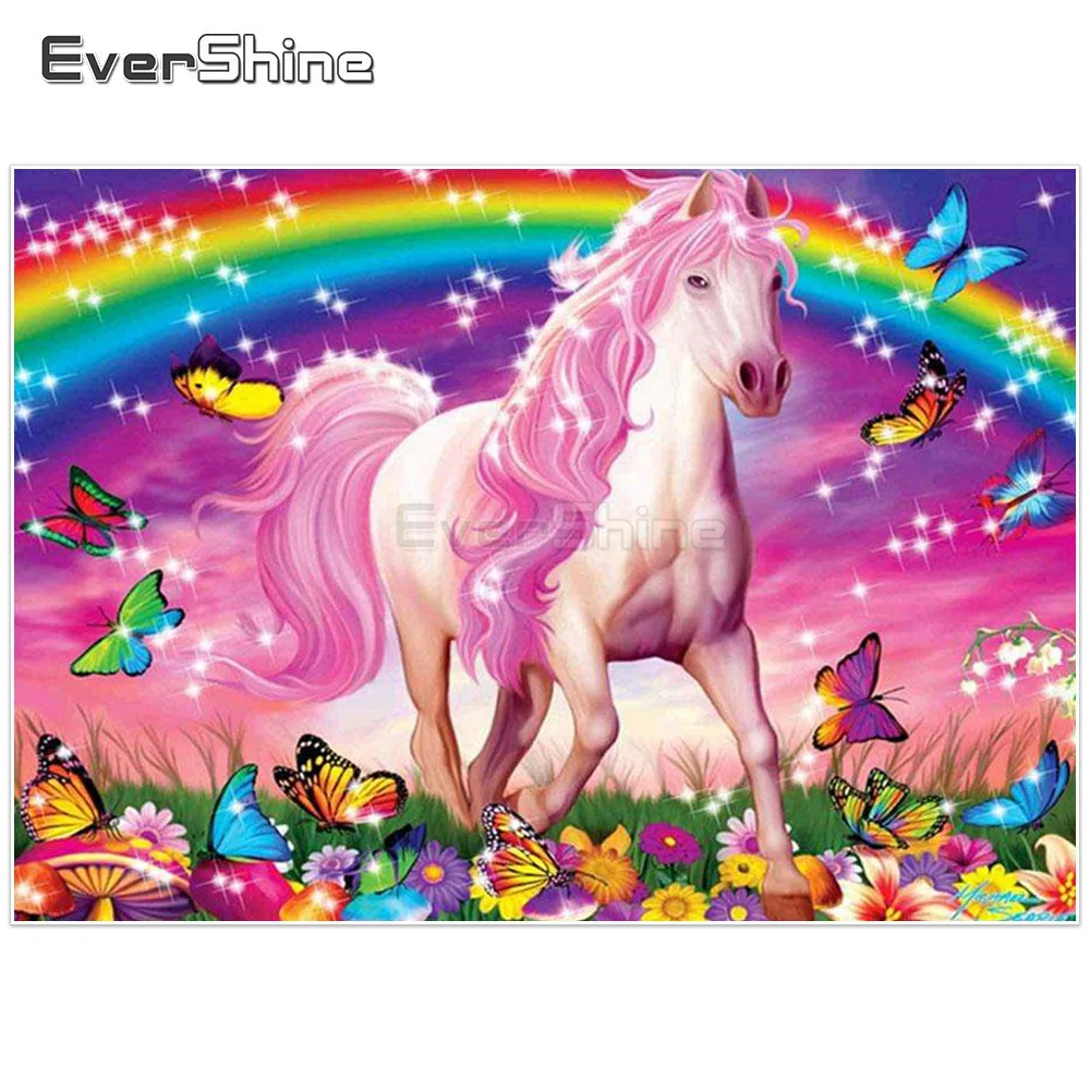 EverShine Diamond Embroidery Horse Full Square Diamond Painting Cartoon Diamond Mosaic Pictures Of Rhinestones Children Gift
EverShine Diamond Embroidery Horse Full Square Diamond Painting Cartoon Diamond Mosaic Pictures Of Rhinestones Children Gift