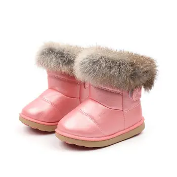 Kids Boots Children's Rubber Boots Winter Children Thicken Plush Snow Boots Child Warm Leather Short Baby Infant white shoe
Kids Boots Children's Rubber Boots Winter Children Thicken Plush Snow Boots Child Warm Leather Short Baby Infant white shoe