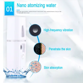 Face Sprayer Spa USB Nano Spray Mist Facial moisturizing Steamer Hydrating Water Portable Skin Ultrasonic Face eyes Beauty Care
Face Sprayer Spa USB Nano Spray Mist Facial moisturizing Steamer Hydrating Water Portable Skin Ultrasonic Face eyes Beauty Care