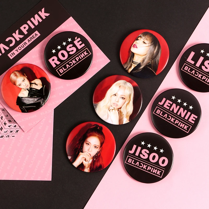 2PCS/SET KPOP BLACKPINK Album Brooch Pin Badge Accessories For Clothes Hat Backpack Decoration
2PCS/SET KPOP BLACKPINK Album Brooch Pin Badge Accessories For Clothes Hat Backpack Decoration