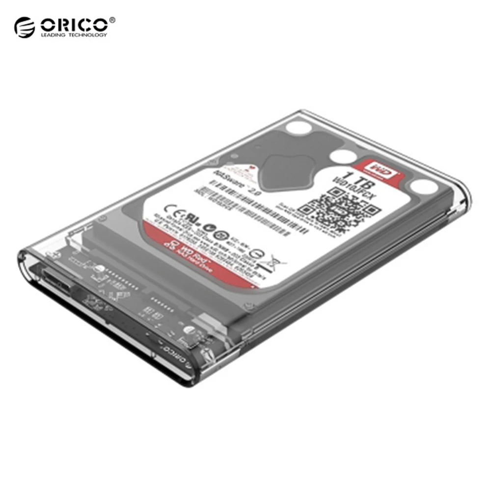 ORICO 2139U3/2139C3 Transparent 2.5 Inch HDD Case Sata To USB 3.0 Adapter High Speed Box Hard Drive Enclosure For Seagate SSD
ORICO 2139U3/2139C3 Transparent 2.5 Inch HDD Case Sata To USB 3.0 Adapter High Speed Box Hard Drive Enclosure For Seagate SSD