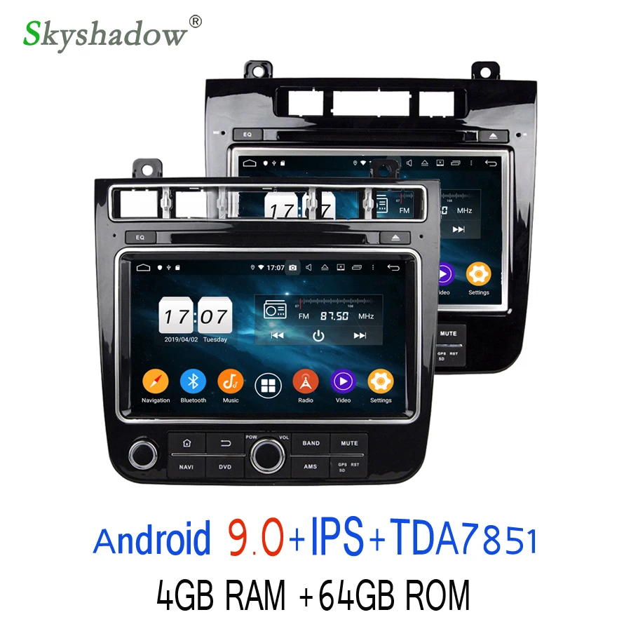 2DIN HD Android 9.0 Eight Core 64GB ROM For VW TOUAREG 2010-2015 2016 Car DVD Player Wifi RDS RADIO GPS map TV DVR camera OBD2
2DIN HD Android 9.0 Eight Core 64GB ROM For VW TOUAREG 2010-2015 2016 Car DVD Player Wifi RDS RADIO GPS map TV DVR camera OBD2
