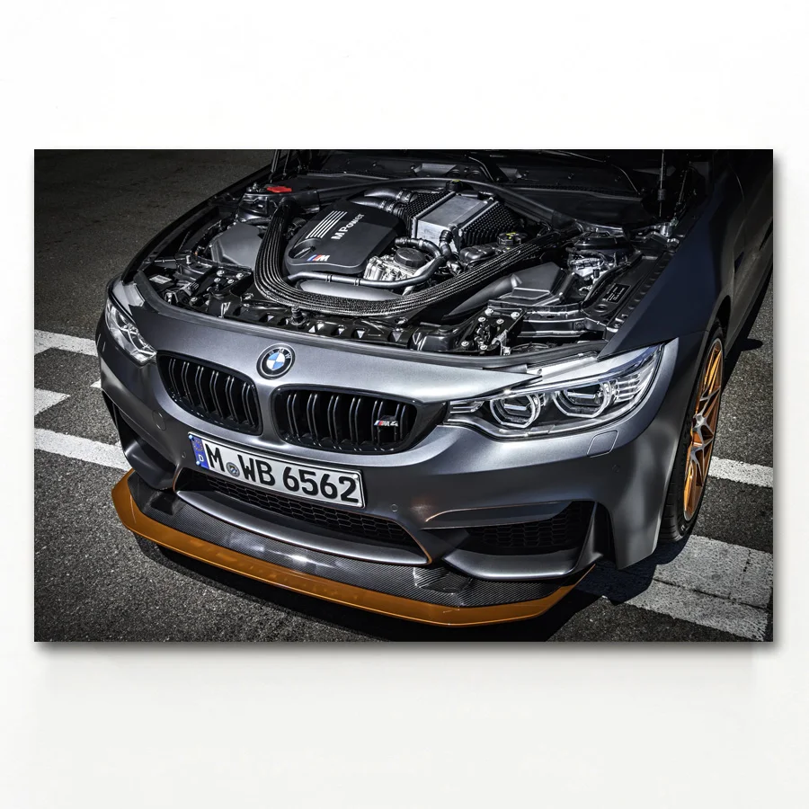Super Car B M W M4 Engine Sport Car Posters and Prints Canvas Wall Art Painting For Living Room Decor
Super Car B M W M4 Engine Sport Car Posters and Prints Canvas Wall Art Painting For Living Room Decor