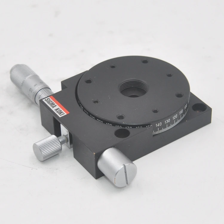 Sigma KSP-606M manual precision fine-tuning rotary slide coarse adjustment 360 degree fine adjustment plus or minus 5 degrees
Sigma KSP-606M manual precision fine-tuning rotary slide coarse adjustment 360 degree fine adjustment plus or minus 5 degrees