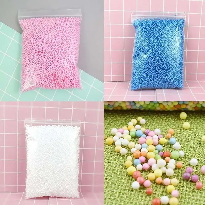 6 Color Foam Beads Slime Supplies Balls Tiny Snow Charms Filler Additives in Slime Mud Particles Accessories Antistress Toys
6 Color Foam Beads Slime Supplies Balls Tiny Snow Charms Filler Additives in Slime Mud Particles Accessories Antistress Toys