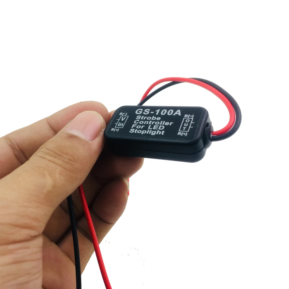 2019 NEW Auto Car 12V GS-100A LED Brake Stop Light Strobe Flash Flashing Controller Box
2019 NEW Auto Car 12V GS-100A LED Brake Stop Light Strobe Flash Flashing Controller Box