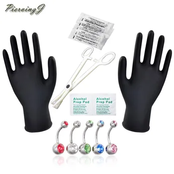 PiercingJ 15pc PRO 14G Body Piercing Kit Needle Belly Button Navel Ring Forcep Tool Set
PiercingJ 15pc PRO 14G Body Piercing Kit Needle Belly Button Navel Ring Forcep Tool Set