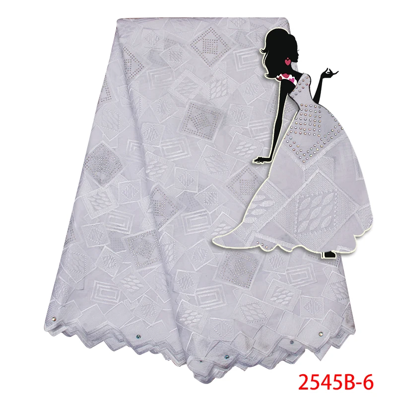 African Lace Fabric Swiss Voile Lace In Switzerland High Quality Swiss Lace White African Dresses For Women Nigeriane AMY2545B-2
African Lace Fabric Swiss Voile Lace In Switzerland High Quality Swiss Lace White African Dresses For Women Nigeriane AMY2545B-2