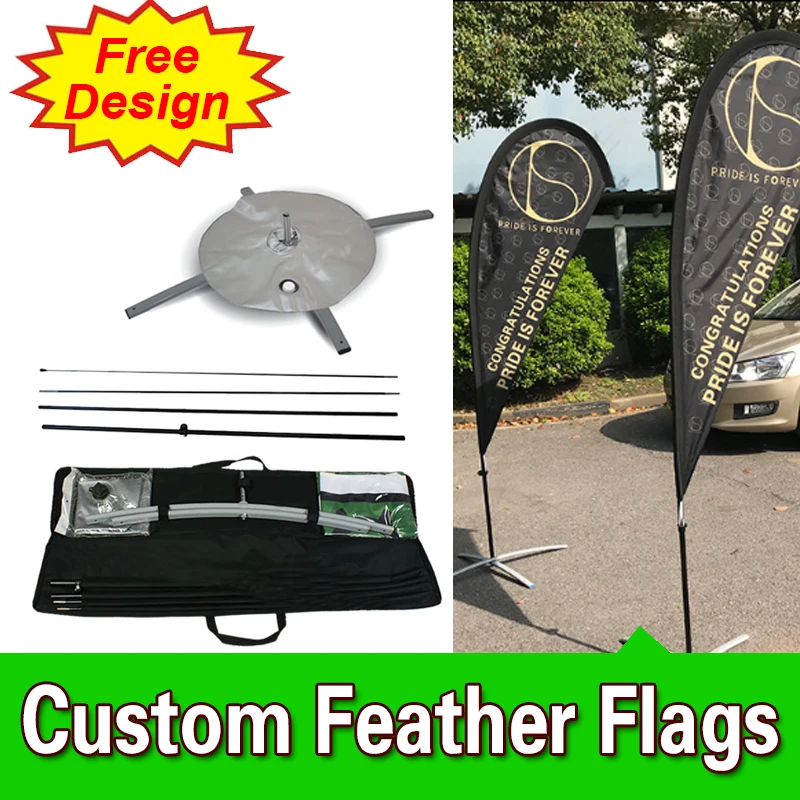Free Design Free Shipping Single Sided Cross Base Teardrop Flag Signs Advertising Feather Banner Stands Printed Feather Flags
Free Design Free Shipping Single Sided Cross Base Teardrop Flag Signs Advertising Feather Banner Stands Printed Feather Flags