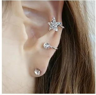 New fashion jewelry rhinestone heart star earring gift for women girl Pretty gift wholesale
New fashion jewelry rhinestone heart star earring gift for women girl Pretty gift wholesale