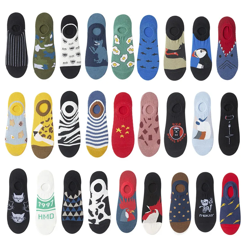 Ins Style Funny Animal Patterned Women Short Set Socks Cartoon Couple socks Ankle Breathable Female Harajuku Cool Sox unisex
Ins Style Funny Animal Patterned Women Short Set Socks Cartoon Couple socks Ankle Breathable Female Harajuku Cool Sox unisex