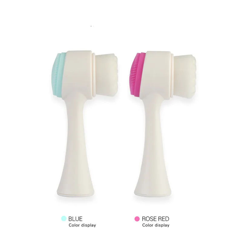 3D Face Cleaning Massage Vibrating Face Wash Product Skin Care Tool Hot Double Side Silicone Face Cleansing Brush Size Portable
3D Face Cleaning Massage Vibrating Face Wash Product Skin Care Tool Hot Double Side Silicone Face Cleansing Brush Size Portable