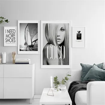 Modern Fashion Girl Bedroom Home Decor Print Nordic Poster Canvas Painting Living Room Wall Art Minimalist Picture Letter Black
Modern Fashion Girl Bedroom Home Decor Print Nordic Poster Canvas Painting Living Room Wall Art Minimalist Picture Letter Black
