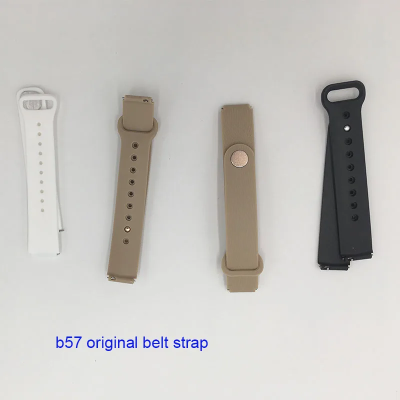 B57 smart watch band belt wristwatch Black White Pink gold Silicone band strap for b57a b57b b57c bracelet smartband
B57 smart watch band belt wristwatch Black White Pink gold Silicone band strap for b57a b57b b57c bracelet smartband