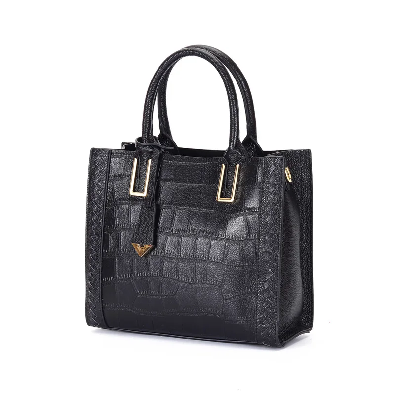 KM High Guality 100%Leather Handbag Fashion Crocodile pattern Women' bags Perfuse For Shopping sac a main
KM High Guality 100%Leather Handbag Fashion Crocodile pattern Women' bags Perfuse For Shopping sac a main