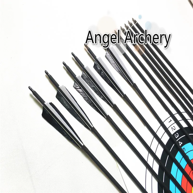 6PK/12PK Carbon arrow Spine500/spine 600 Carbon Arrows with Screw Tip Hunting Archery Longbow Russian buyer can buy
6PK/12PK Carbon arrow Spine500/spine 600 Carbon Arrows with Screw Tip Hunting Archery Longbow Russian buyer can buy