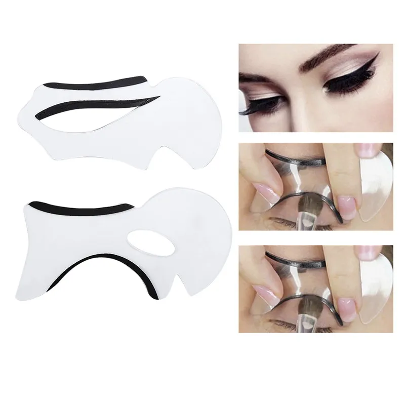 2pcs Eyebrow Stencils Cat Eye&Smokey Eye Makeup Eyeliner Models Card Stencil Template NEW Charm Lady Shaper Bottom Liner Tools
2pcs Eyebrow Stencils Cat Eye&Smokey Eye Makeup Eyeliner Models Card Stencil Template NEW Charm Lady Shaper Bottom Liner Tools