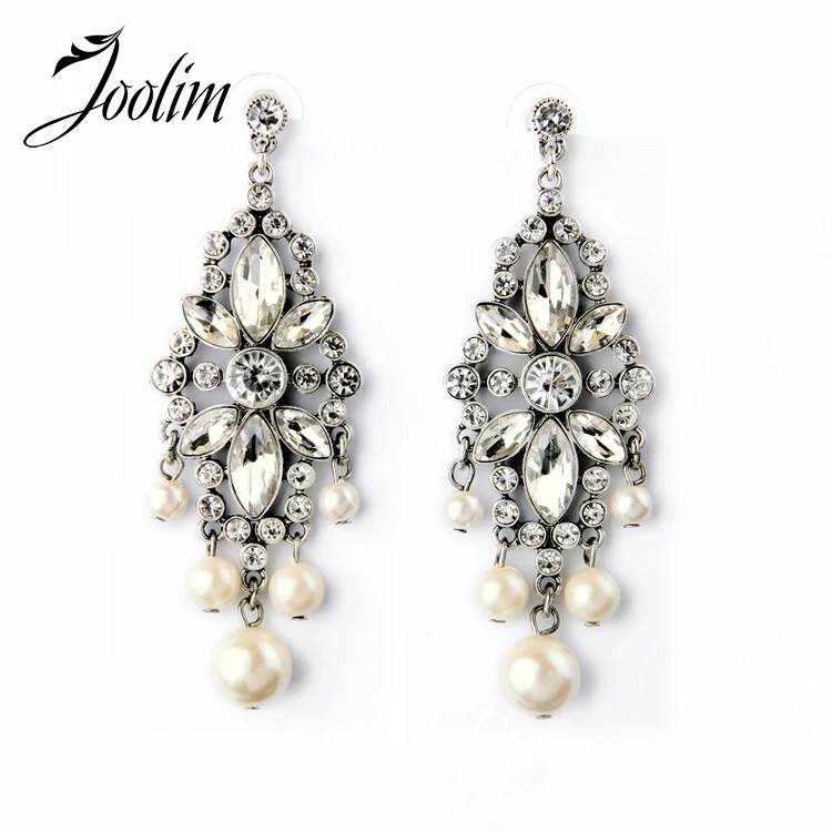 JOOLIM Chic luxury Crystal Pearl Drop Earring Wedding Pearl Earring Jewelry Gift Jewelry Accessories Free Shipping
JOOLIM Chic luxury Crystal Pearl Drop Earring Wedding Pearl Earring Jewelry Gift Jewelry Accessories Free Shipping