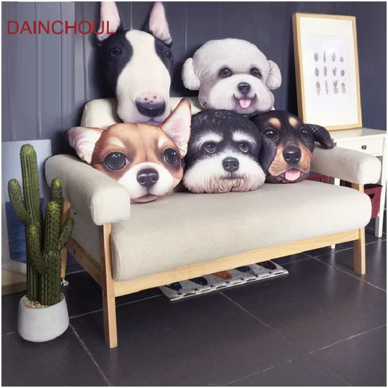 38x 48 cm New Item Big Size 3D Cute Dog Head Cushion Creative Cartoon Sofa Office Nap Pillow Parsonaltiy Car Seat Cushions
38x 48 cm New Item Big Size 3D Cute Dog Head Cushion Creative Cartoon Sofa Office Nap Pillow Parsonaltiy Car Seat Cushions