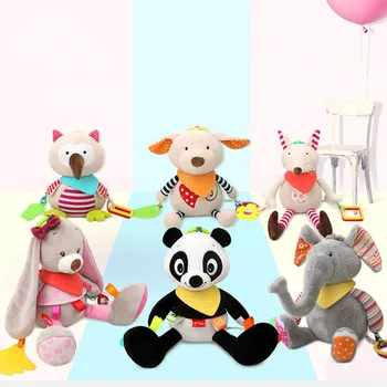 Baby Stroller Hanging Doll Plush Appease Toy Rattles Teether Cartoon Animal Infant Toys S7JN
Baby Stroller Hanging Doll Plush Appease Toy Rattles Teether Cartoon Animal Infant Toys S7JN