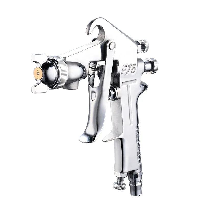 F75 400ML Pneumatic Spray Gun Airbrush Sprayer Alloy Painting Atomizer airbrushTool With Hopper For Cars/furniture
F75 400ML Pneumatic Spray Gun Airbrush Sprayer Alloy Painting Atomizer airbrushTool With Hopper For Cars/furniture