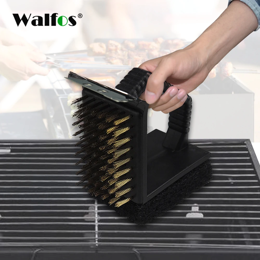 BBQ accessories triple barbecue grill brush copper steel cleaning brushes barbeque cleaner barbacoa churrasco cozinha necessaire
BBQ accessories triple barbecue grill brush copper steel cleaning brushes barbeque cleaner barbacoa churrasco cozinha necessaire