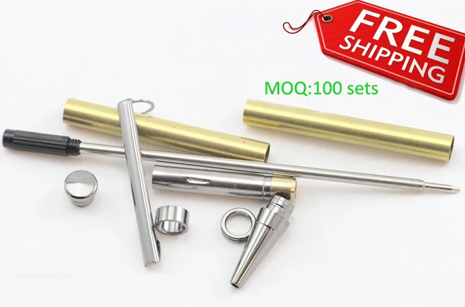 DIY Chrome slimline pen kits with free shipping by express RZ-BP5#CHR-Free Freight
DIY Chrome slimline pen kits with free shipping by express RZ-BP5#CHR-Free Freight