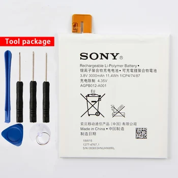 Original Sony AGPB012-A001 Phone Battery For Sony Xperia T2 Ultra D5303 D5306 D5322 XM50t XM50h 3000mAh
Original Sony AGPB012-A001 Phone Battery For Sony Xperia T2 Ultra D5303 D5306 D5322 XM50t XM50h 3000mAh