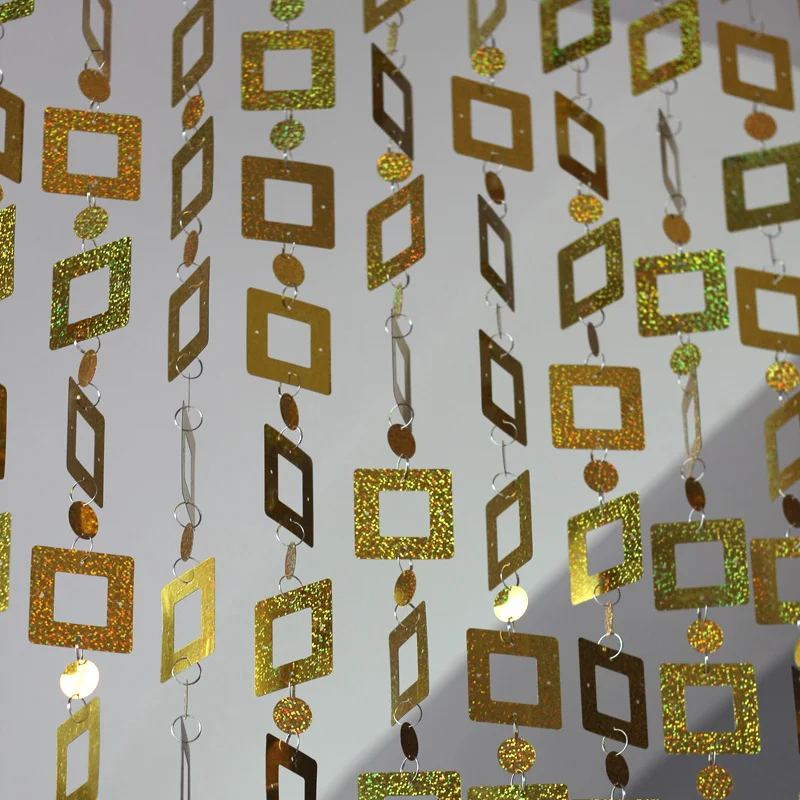 10m/ Interior DIY laser sequin decoration door curtain festivals party Christmas wedding supplies
10m/ Interior DIY laser sequin decoration door curtain festivals party Christmas wedding supplies