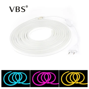 220V-240V Neon LED Strip Light SMD2835 IP68 Waterproof 120LEDs/m Outdoor&Indoor Holiday Lighting Decorative Flexible Neon Strip
220V-240V Neon LED Strip Light SMD2835 IP68 Waterproof 120LEDs/m Outdoor&Indoor Holiday Lighting Decorative Flexible Neon Strip