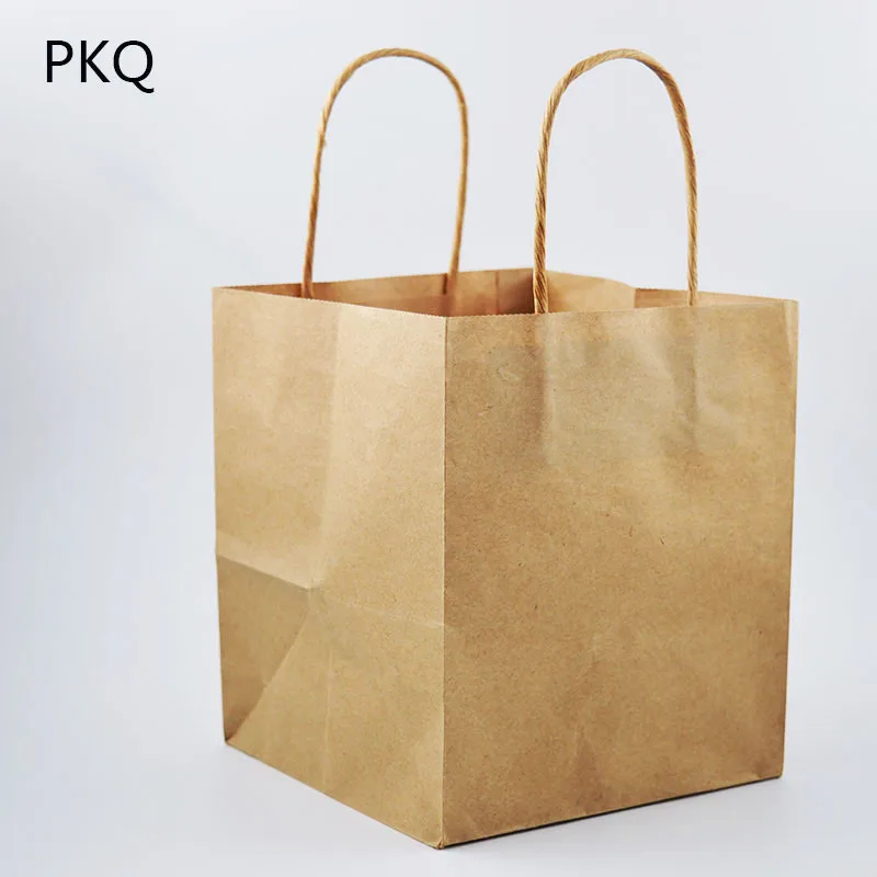 20pcs/lot Kraft paper bag Square Flower Bags with Handle Decoration White Paper Gift Bag Packaging Large Size Paper Bags 5.28
20pcs/lot Kraft paper bag Square Flower Bags with Handle Decoration White Paper Gift Bag Packaging Large Size Paper Bags 5.28