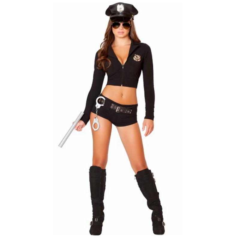 Sexy Female Cop Police Officer Uniform Policewomen Costume Halloween Adult Women Police Cosplay Fancy Set Suit
Sexy Female Cop Police Officer Uniform Policewomen Costume Halloween Adult Women Police Cosplay Fancy Set Suit