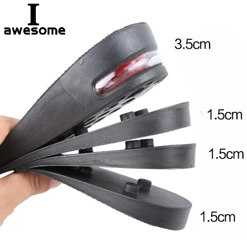 3.5-8cm Height Increase Insole Cushion Height Lift Adjustable Cut Shoe Heel Insert Taller ShockArch Support Absorbant Foot Pad
3.5-8cm Height Increase Insole Cushion Height Lift Adjustable Cut Shoe Heel Insert Taller ShockArch Support Absorbant Foot Pad
