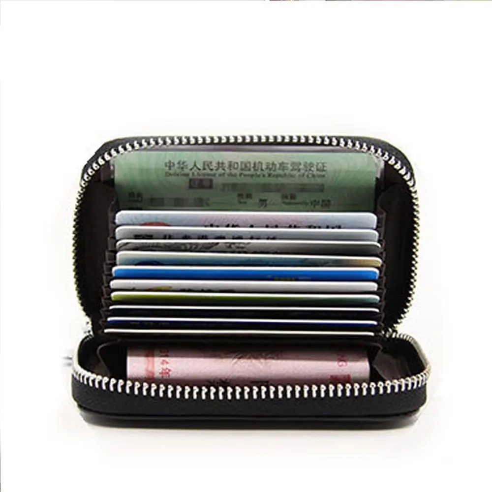 New fashion cow leather Litchi pattern 12 card slot Bank Credit Holder Business Wallet small change Card package
New fashion cow leather Litchi pattern 12 card slot Bank Credit Holder Business Wallet small change Card package