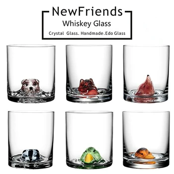 New Friends Series Cute 3D Pets Animal Head Crystal Whiskey Glass Whisky XO Chivas Wine Glasses Brandy Snifters Vasos De Cristal
New Friends Series Cute 3D Pets Animal Head Crystal Whiskey Glass Whisky XO Chivas Wine Glasses Brandy Snifters Vasos De Cristal