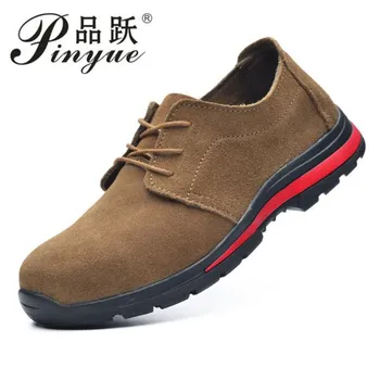 large size men fashion breathable steel toe caps work safety shoes slip-on genuine leather puncture proof tooling low boots male
large size men fashion breathable steel toe caps work safety shoes slip-on genuine leather puncture proof tooling low boots male