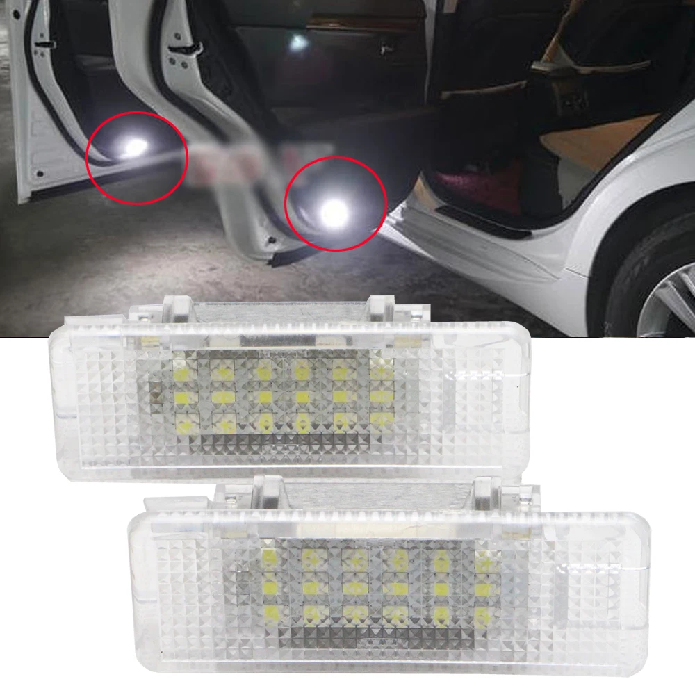 2 pcs LED Car Door Welcome Courtesy Step Light for BMW e39 e53 X5 530d 530i 6500K White OEM Replacment Halogen Lamp
2 pcs LED Car Door Welcome Courtesy Step Light for BMW e39 e53 X5 530d 530i 6500K White OEM Replacment Halogen Lamp