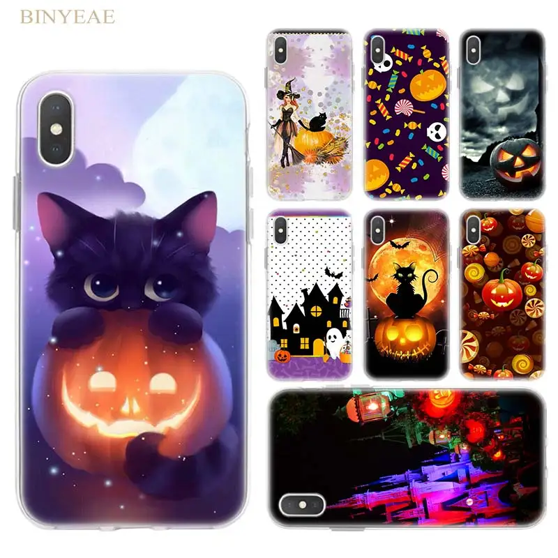 Pumpkin Halloween Bat Witch Boo Soft Transparent TPU Phone Cases Coque Shell for Apple iPhone X XR Xs Max 8 7 6 6s Plus 5 5S SE
Pumpkin Halloween Bat Witch Boo Soft Transparent TPU Phone Cases Coque Shell for Apple iPhone X XR Xs Max 8 7 6 6s Plus 5 5S SE