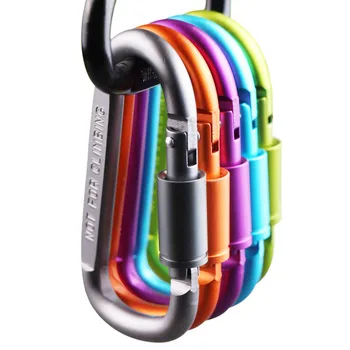 12PCS 8cm Aluminum Carabiner D-Ring Key Chain Clip Camping Keyring Snap Hook Outdoor Travel Kit
12PCS 8cm Aluminum Carabiner D-Ring Key Chain Clip Camping Keyring Snap Hook Outdoor Travel Kit