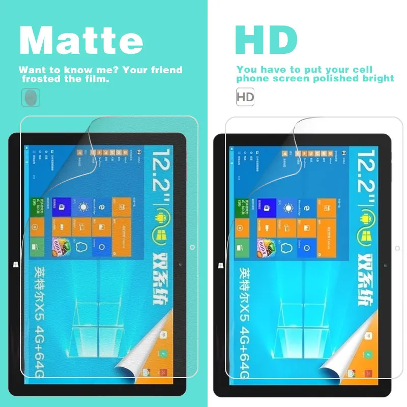 Anti-Glare Front Matte Film For Teclast Tbook 10 10S 10.1" Glossy HD Clear Film Mobile Phone Guard Shell + Cleaning Tools
Anti-Glare Front Matte Film For Teclast Tbook 10 10S 10.1" Glossy HD Clear Film Mobile Phone Guard Shell + Cleaning Tools