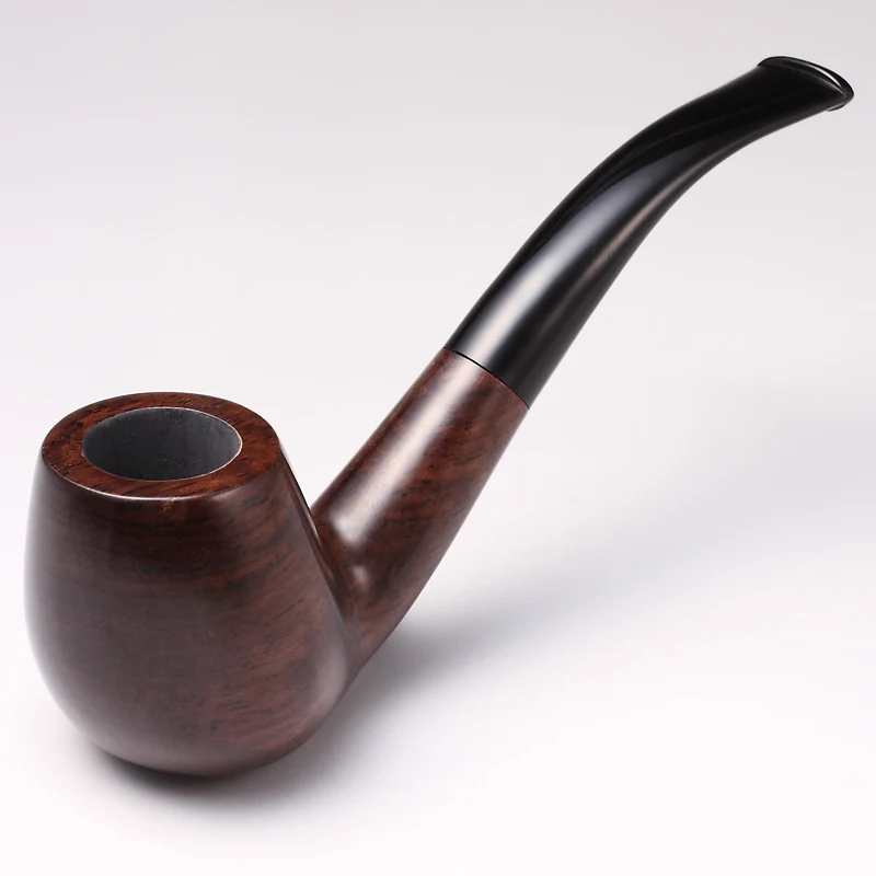 ADOUS труба из черного дерева ручной работы цельного AH508 2020 Новинка|pipe smoking|smoking pipelong